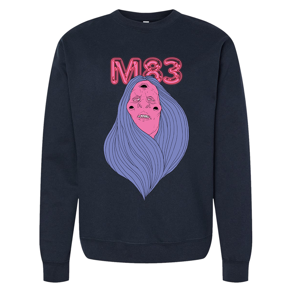 Fantasy Monster Navy Crewneck