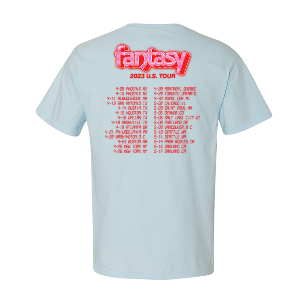 Fantasy Tour Flowers Chambray Tee