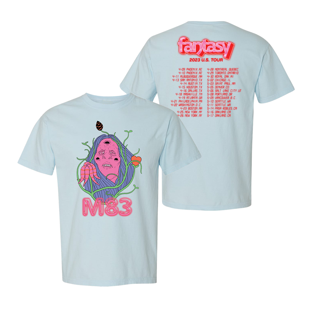 Fantasy Tour Flowers Chambray Tee