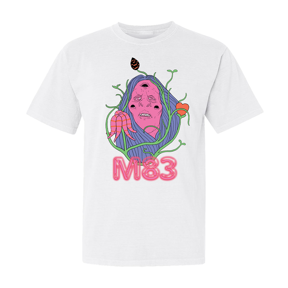 Fantasy Tour Flowers White Tee