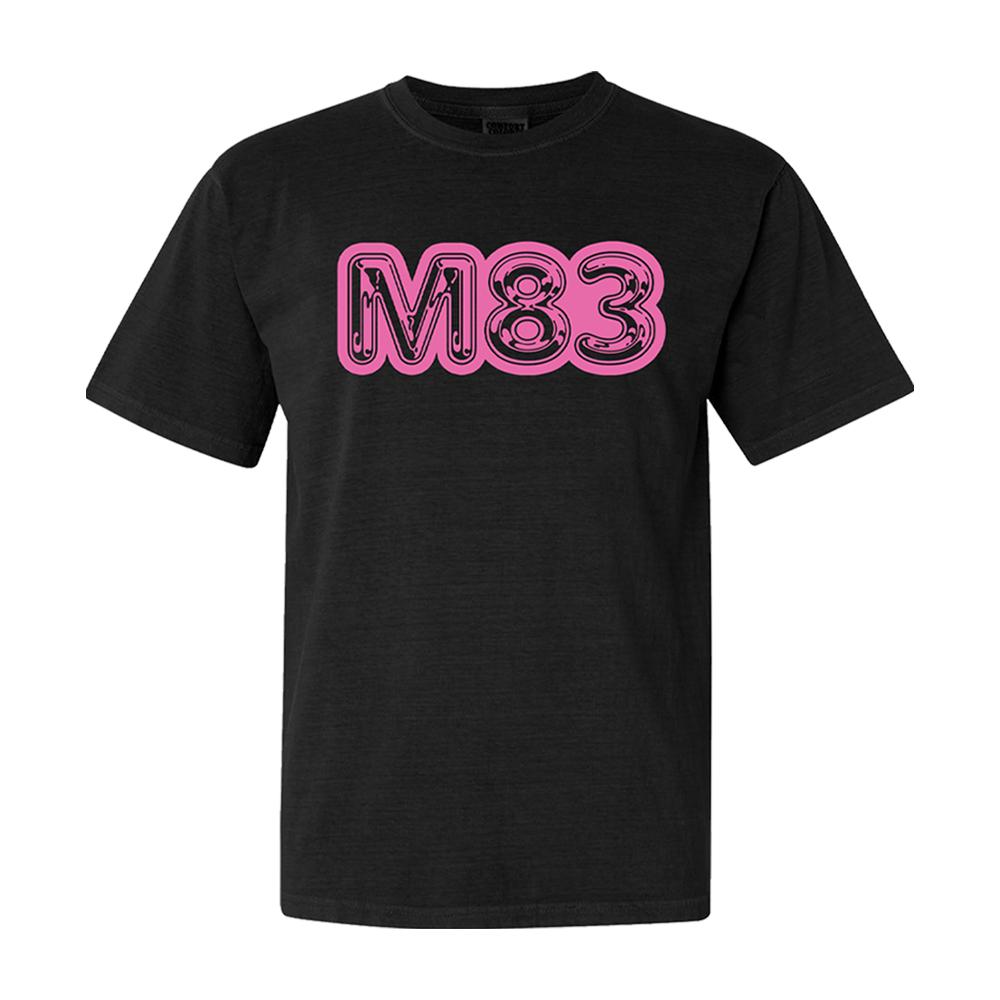 M83 Logo Black Tee