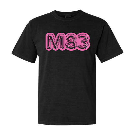 M83 Logo Black Tee